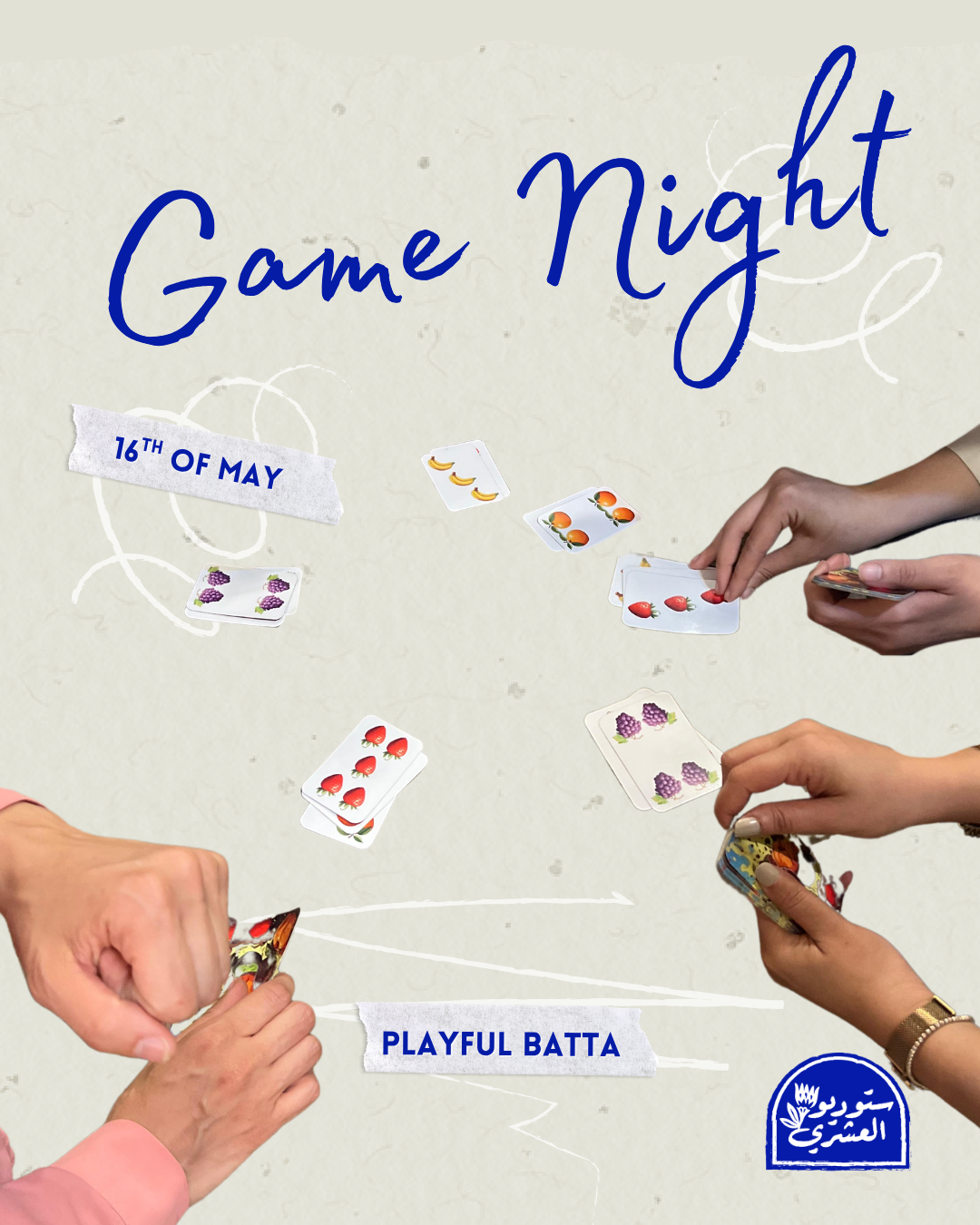 Game night with Playful Batta - 16/5/2026