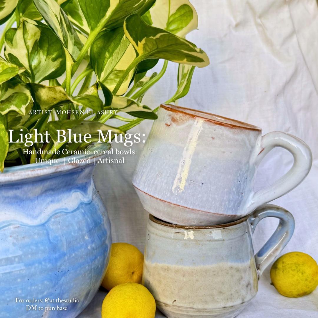 Light Blue Mugs
