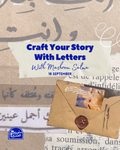 Craft Your Story with Letters - 18/9/2026