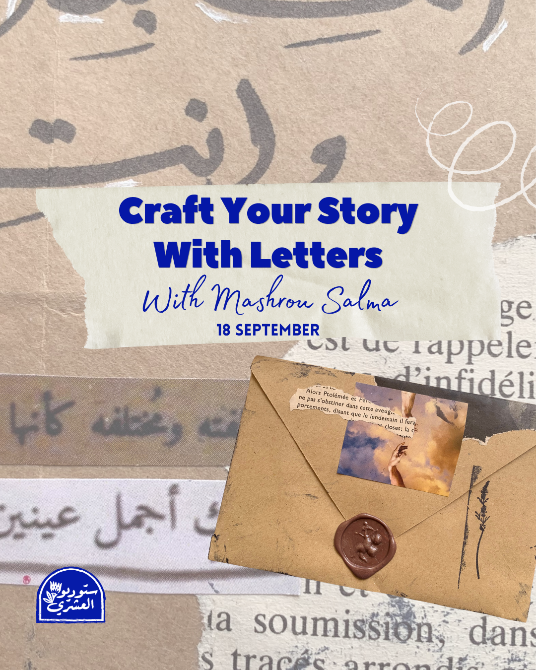 Craft Your Story with Letters - 18/9/2026