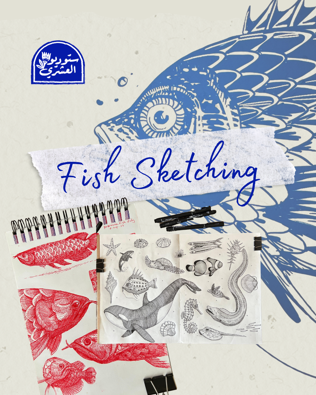 Fish Sketching with Moheeb